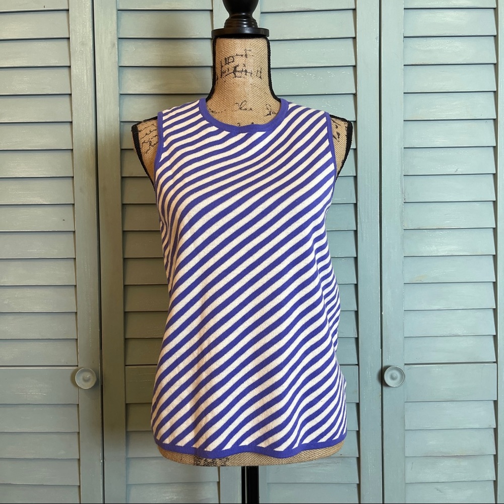 Anne Klein Crewneck Knit Tank Top